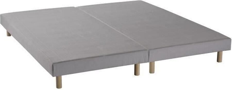 DEKO DREAM Lattenbodem latten x 2 160 x 200 Massief grijs hout + poten FINLANDEK Rakenne