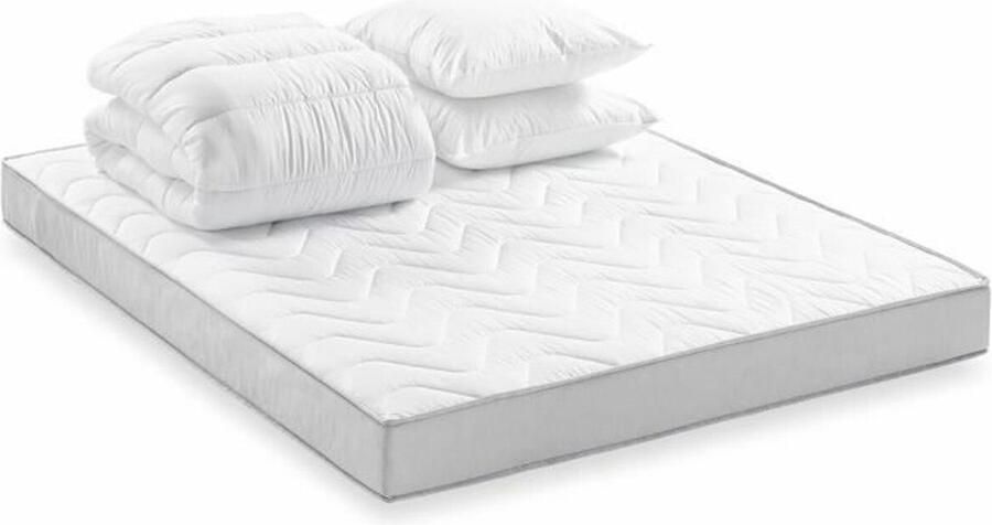 DEKO DREAM Pack Matras 140x190cm + dekbed 240x220 + 2 Misa kussens