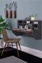 Dekornik SNS Home Draagbare Planktafel Kardelen Tafel Wandtafel Inklapbaar Wandbureau Inklapbare Wandtafel Keukentafel Wandkast Vouwtafel Klaptafel 90x50 cm Wit - Thumbnail 1