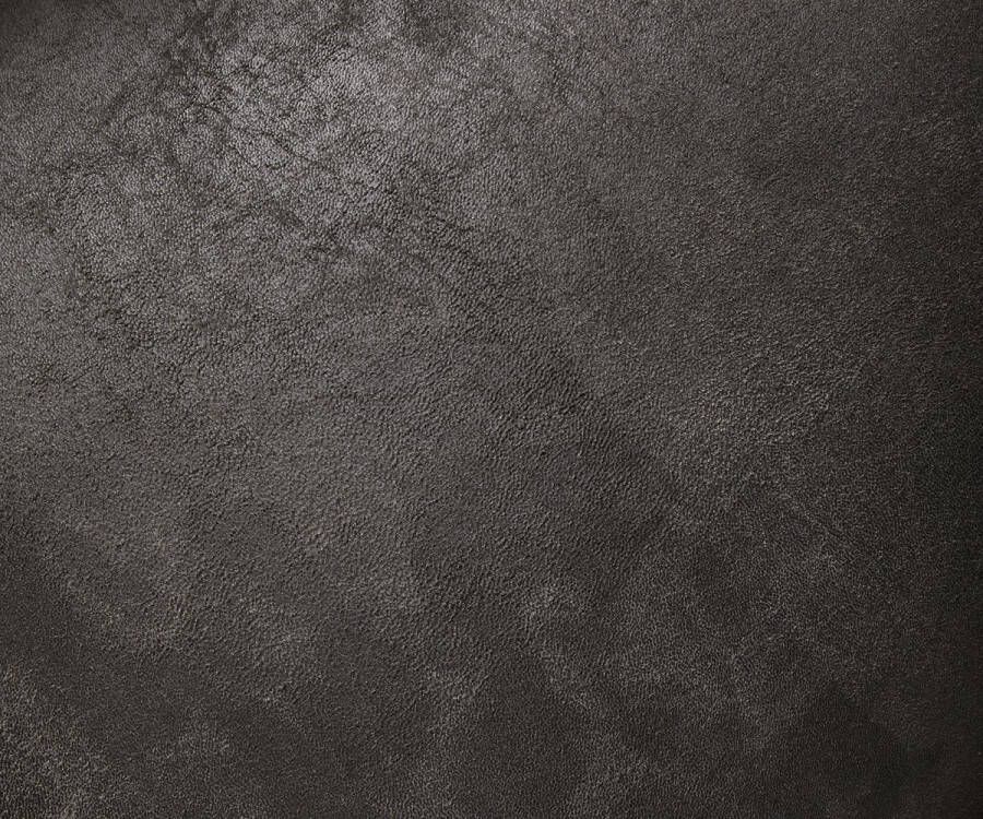DELIFE Eetkamerstoel Xana-Flex met armleuning kruisframe breed zwart antraciet vintage pocketveer kern 360° draaibaar