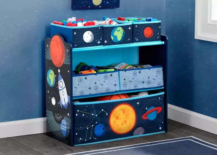 Delta Children Speelgoedkast Kinderkamer 9 vakken Space Adventures