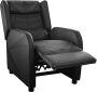 Deltaco Gaming DC420 Console Gaming Chair Relax Chair and Recliner PU Leather Black - Thumbnail 2