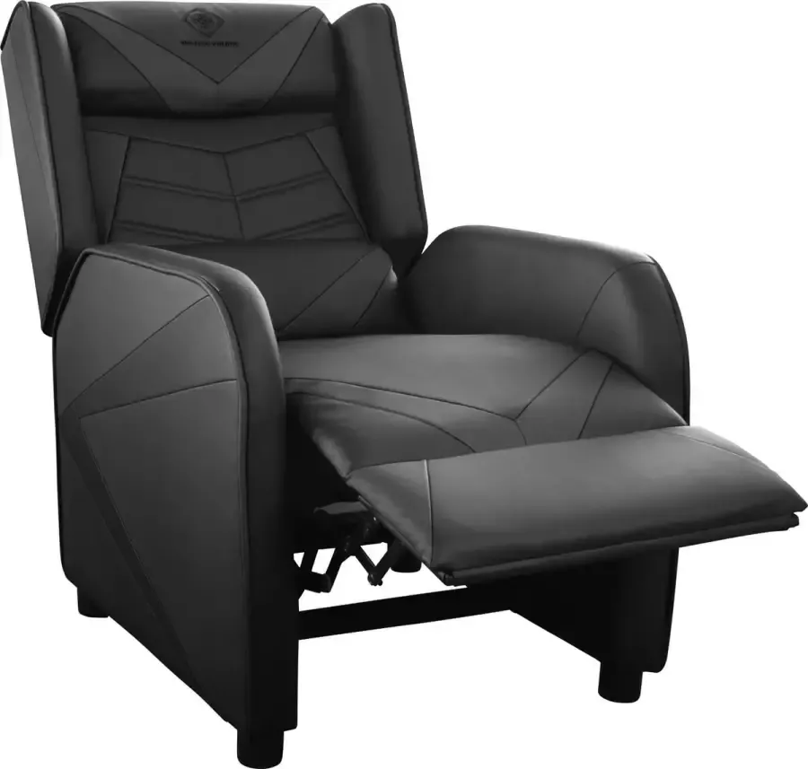 Deltaco Gaming DC420 Console Gaming Chair Relax Chair and Recliner PU Leather Black - Foto 2