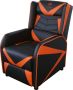 Deltaco Gaming DC420 Console Gaming Chair Relax Chair and Recliner PU Leather Black Orange - Thumbnail 2