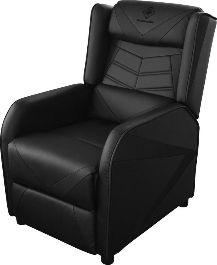 Deltaco Gaming DC420 Console Gaming Chair Relax Chair and Recliner PU Leather Black
