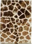 Deludere vloerkleed giraf 133 x 190 cm bruin - Thumbnail 2