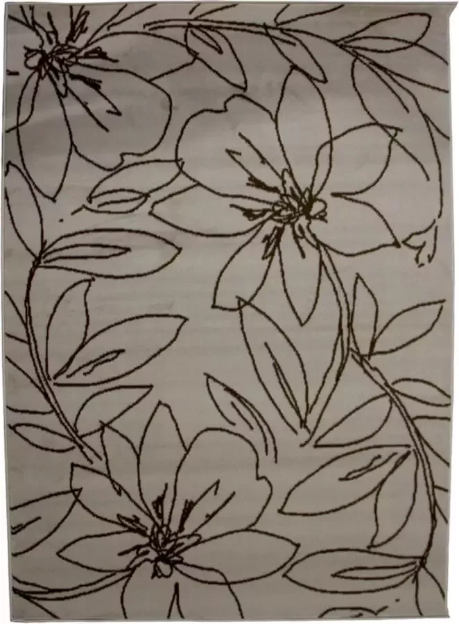 Deludere vloerkleed lelies 60 x 110 cm crème crème