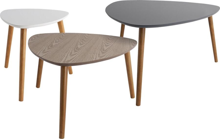 DEMEYERE Agnes 156185 bijzettafels set van 3