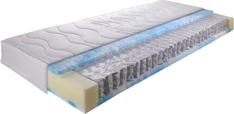 Densi Eco-Line pocketveer matras 90x200cm Green 100% milieuvriendelijk matras