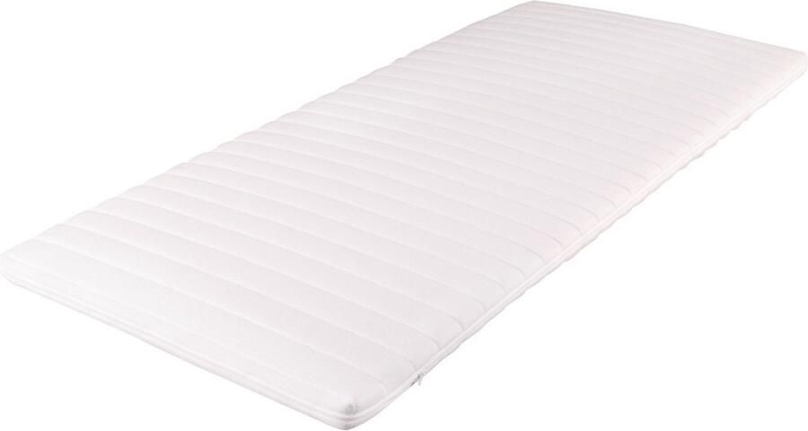 Densi Topmatras 180x200x10 Topper HR Koudschuim 10cm dik Afritsbaar Wasbaar Tijk Orthopedisch Anti-allergisch Medium Hardheid Topdekmatras Hotel Kwaliteit CertiPUR en Okoetex gecertificeerd