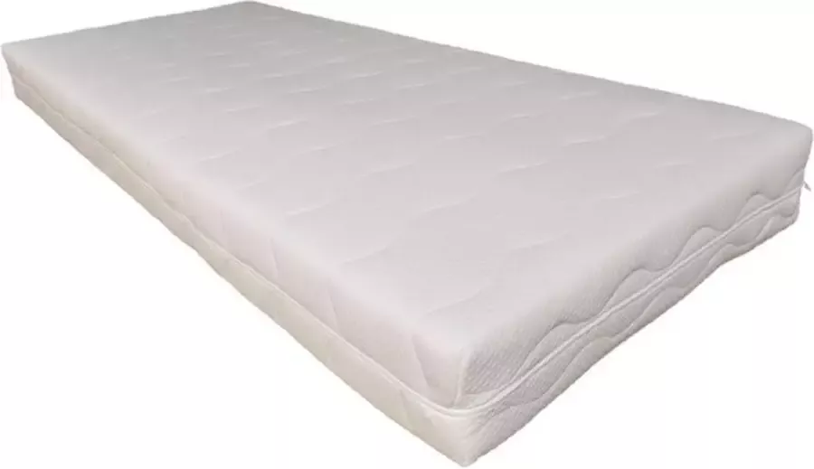 DER Bedding 7-zones Pocketveringmatras Pocketvering Matras Pocket met afdeklaag Traagschuim 160x200 25 cm