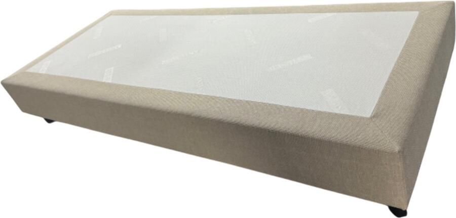 DER Bedding Boxspring 160x190 20 cm (met matras en hoofdbord en zonder topdekmatras bedbank en nachtkastjes ook verkrijgbaar met meegestoffeerd- bedbank en nachtkasjes en in de kleuren Zwart Antraciet Grijs Licht Grijs en Beige) - Foto 4