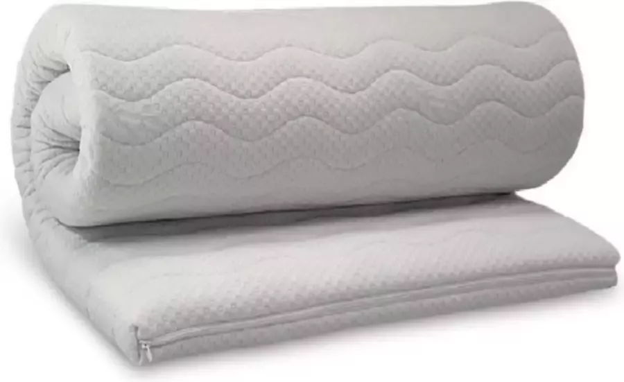 Derya Sleep Topdekmatras Topper Koudschuim HR50 Bamboo Op Maat 160x210 8 cm