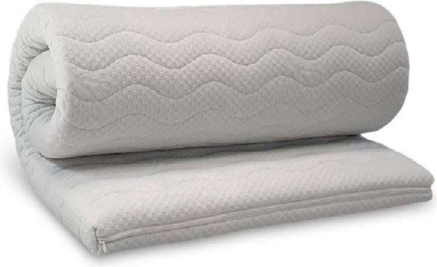 Derya Sleep Topdekmatras Topper Koudschuim HR50 Bamboo Op Maat 70x200 8 cm