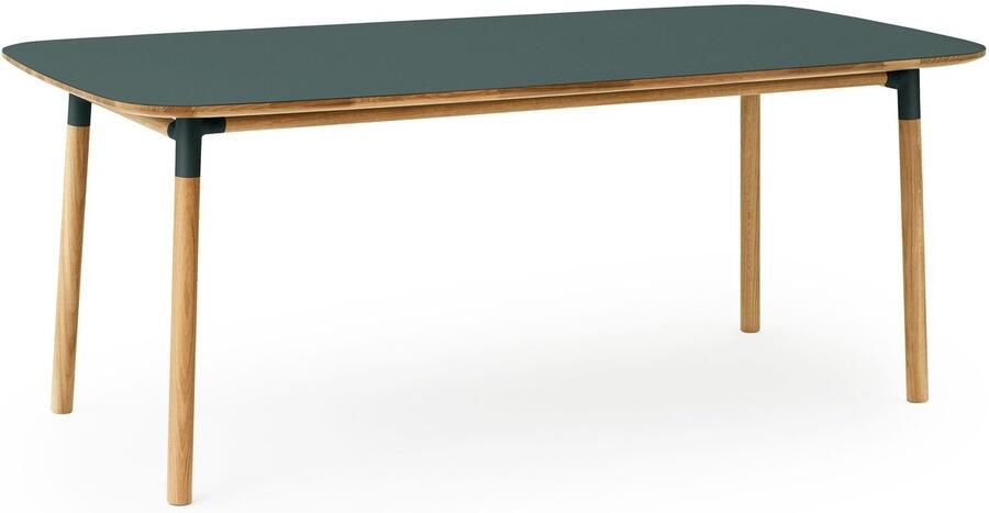 Design Outlet Normann Copenhagen Form Table tafel groen 200x95