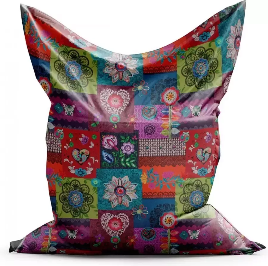 Design Zitzak Flower Small Paars