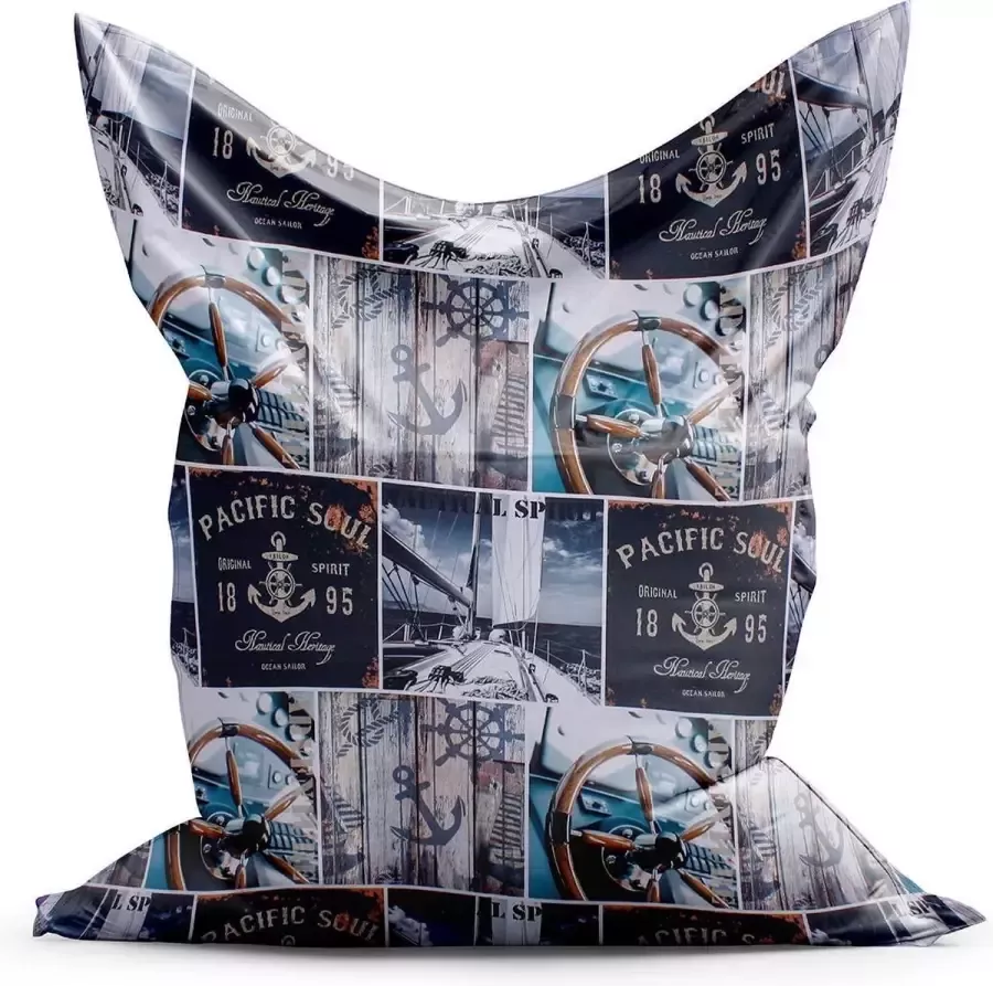 Design Zitzak Pacific Small Blauw