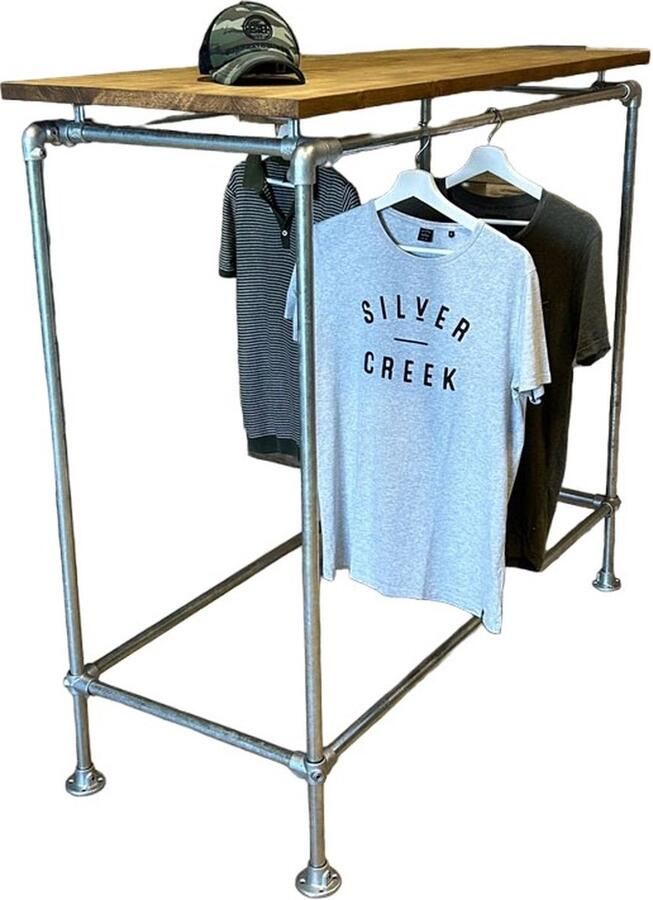 Design85 Kledingrek – Houten Kledingrek 100 cm Breed – Stevig – Voor Wonen en Meubels