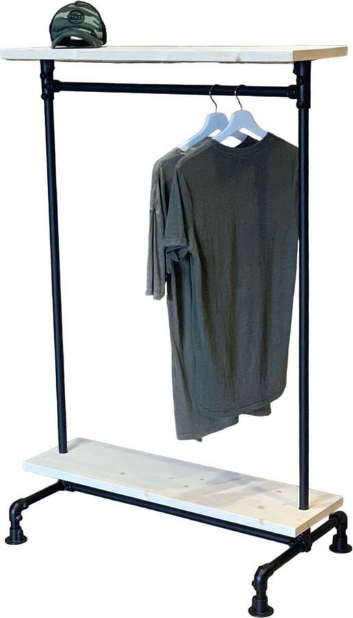 Design85 Kledingrek Steigerbuis Modern Vrijstaand Industrieel Ontwerp