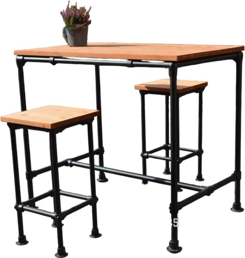 Design85 Margriet Bartafel – Buiten – 120 cm x 76 cm – Tuintafel Weerbestendig