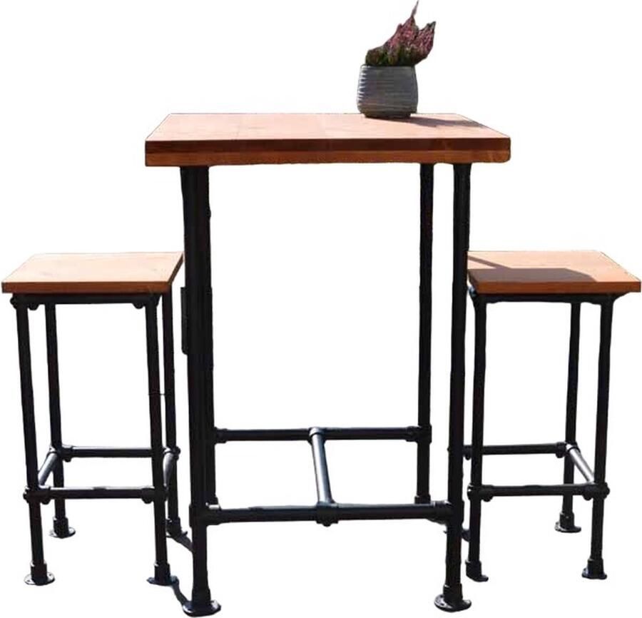 Design85 Tulp Bartafel – Buiten – 78 cm x 78 cm – Tuintafel