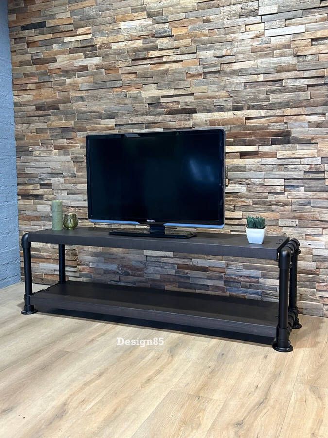 Design85 steigerbuis tv meubel zwart