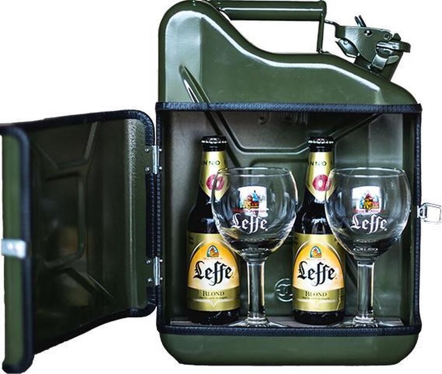 Designed by Man Jerrycan Pakket Groen 20L Handige Opslagoplossing met Stijl Uniek Meubelstuk voor Thuisgebruik Duurzaam en - Foto 2