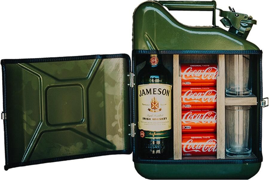 Designed by Man Jerrycan Pakket Groen 20L Handige Opslagoplossing met Stijl Uniek Meubelstuk voor Thuisgebruik Duurzaam en - Foto 5