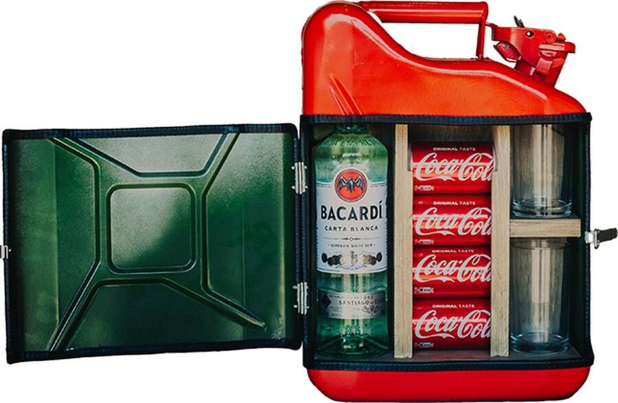 Designed By Man Jerrycan Minibar – 10 liter Rood