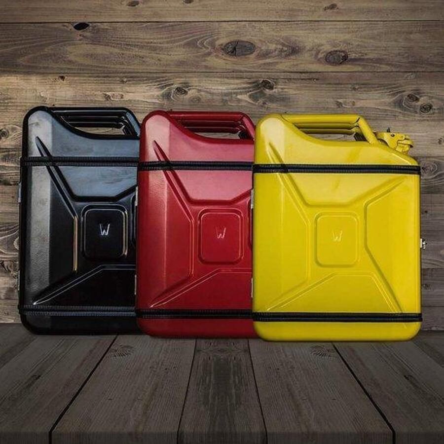 Designed by Man Jerrycan bar groen Draagbare Drankkast 20L Groen & Hout Interieur Mancave Must-have DBM groen - Foto 3