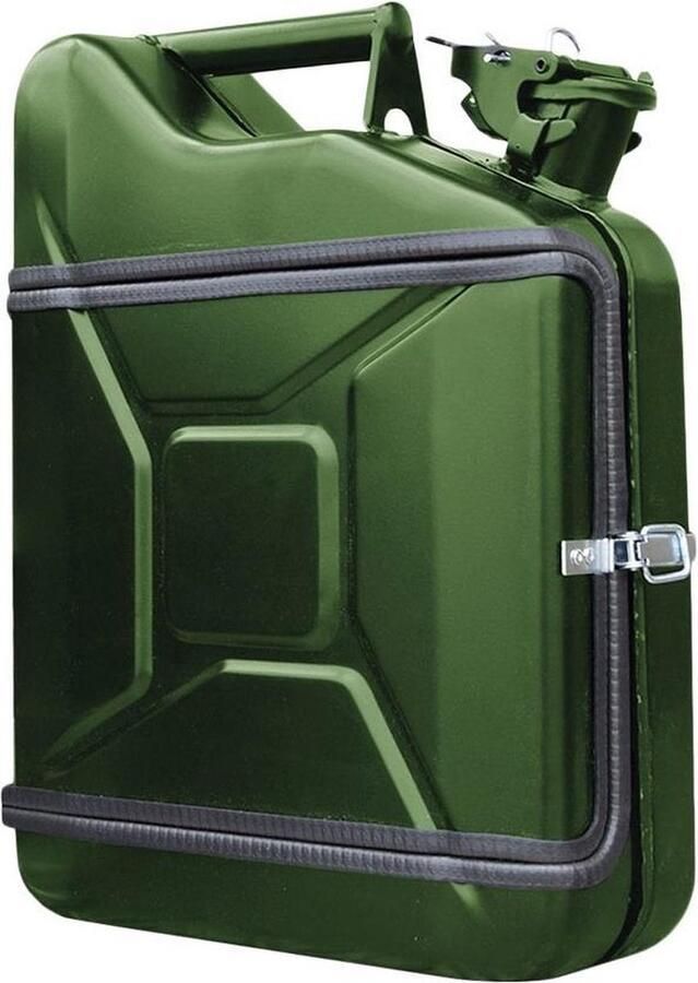 Designed by Man Jack Daniel&apos;s Giftset Groen Stalen Jerrycan Perfect Cadeau voor Whiskeyliefhebbers Stoer en Stijlvol DBM groen - Foto 2