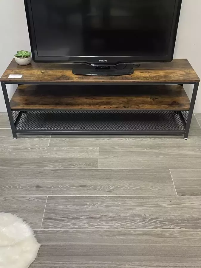 DesignMeubelsNL Industriële tv-meubel 140 cm