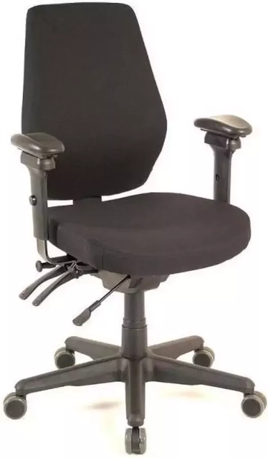 Desk4succes Bureaustoel Pescara free-float mechanisme verstelbare rugleuning verstelbare armleggers