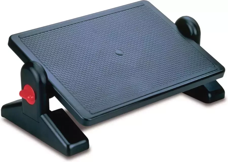 Desq Anti slip voetensteun 2 posities 0-30 graden kantelbaar en hoek vast te zetten Zwart