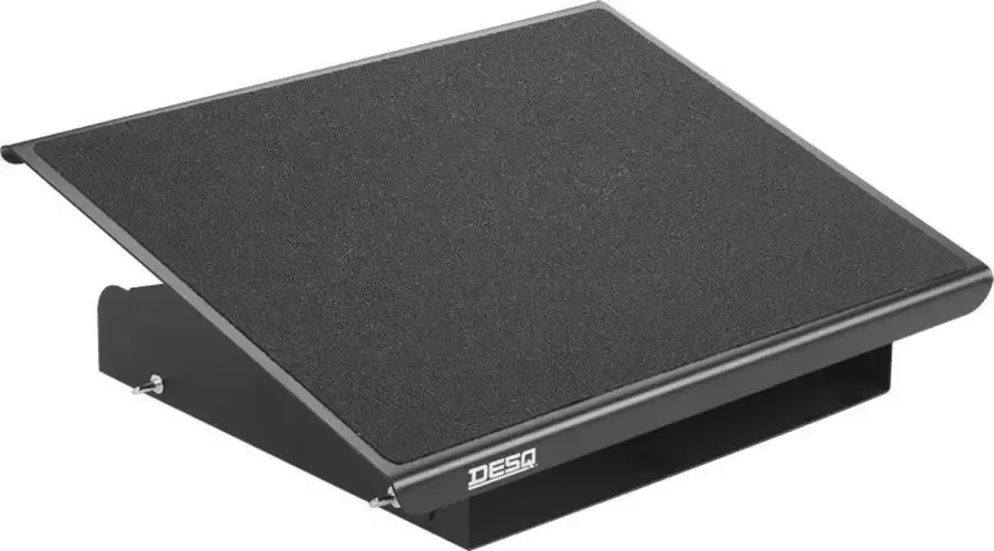 Desq Voetensteun 60078 3 Hoogte standen 0-30° Metaal Heavy Duty Rubberen Antislipmat Zwart - Foto 2