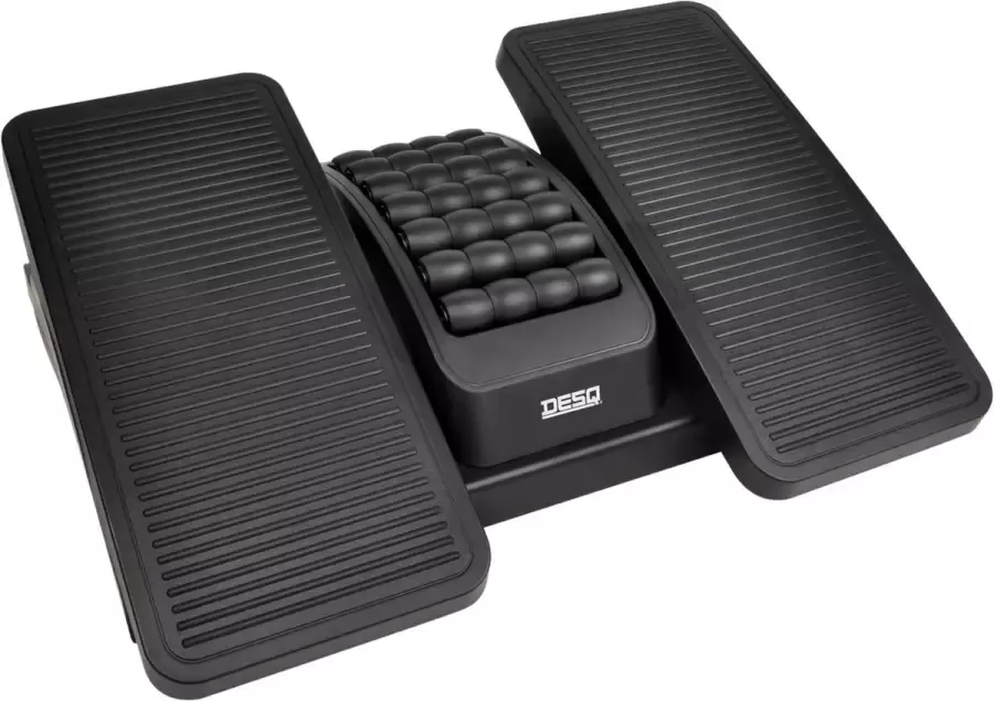 Desq Voetensteun Massagerollen 2 hoogte standen Anti-slip Zwart - Foto 2