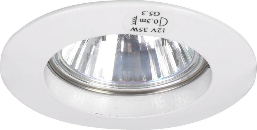 Deverduurzamingshop.nl DL-810 230V 50W GU10 VAST GEB.WIT