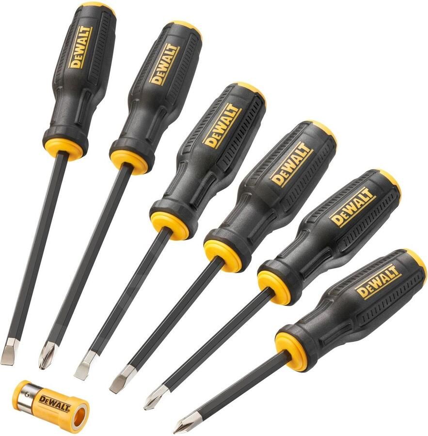 DeWalt Gereedschap FULLFIT schroevendraaierset plat en PH 6-delig DWHT62056-0