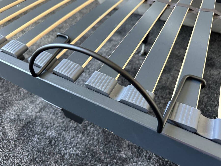 dexitex Matras zijbeugel- Geschikt voor alle bedbodems lattenbodem staal zwart klembaar per stuk