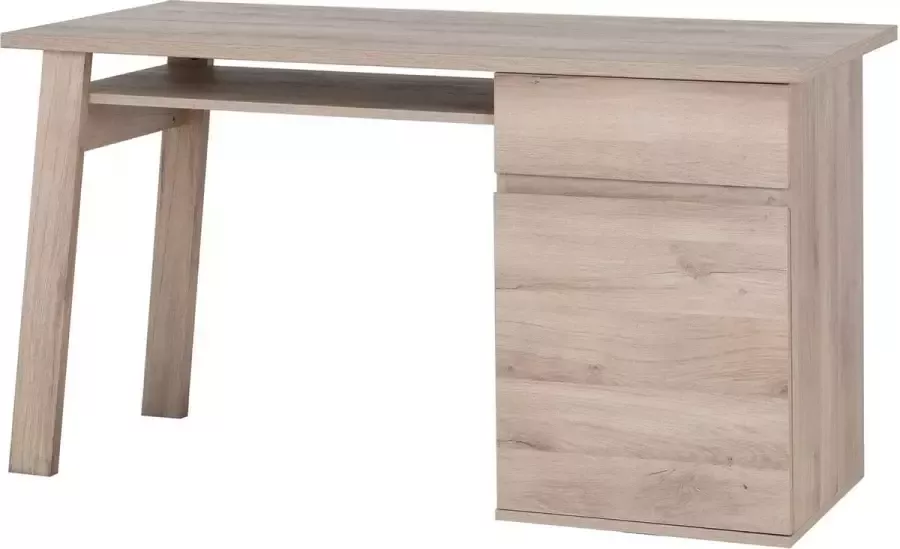 Diagone Bureau 136 cm Bruin - Foto 2