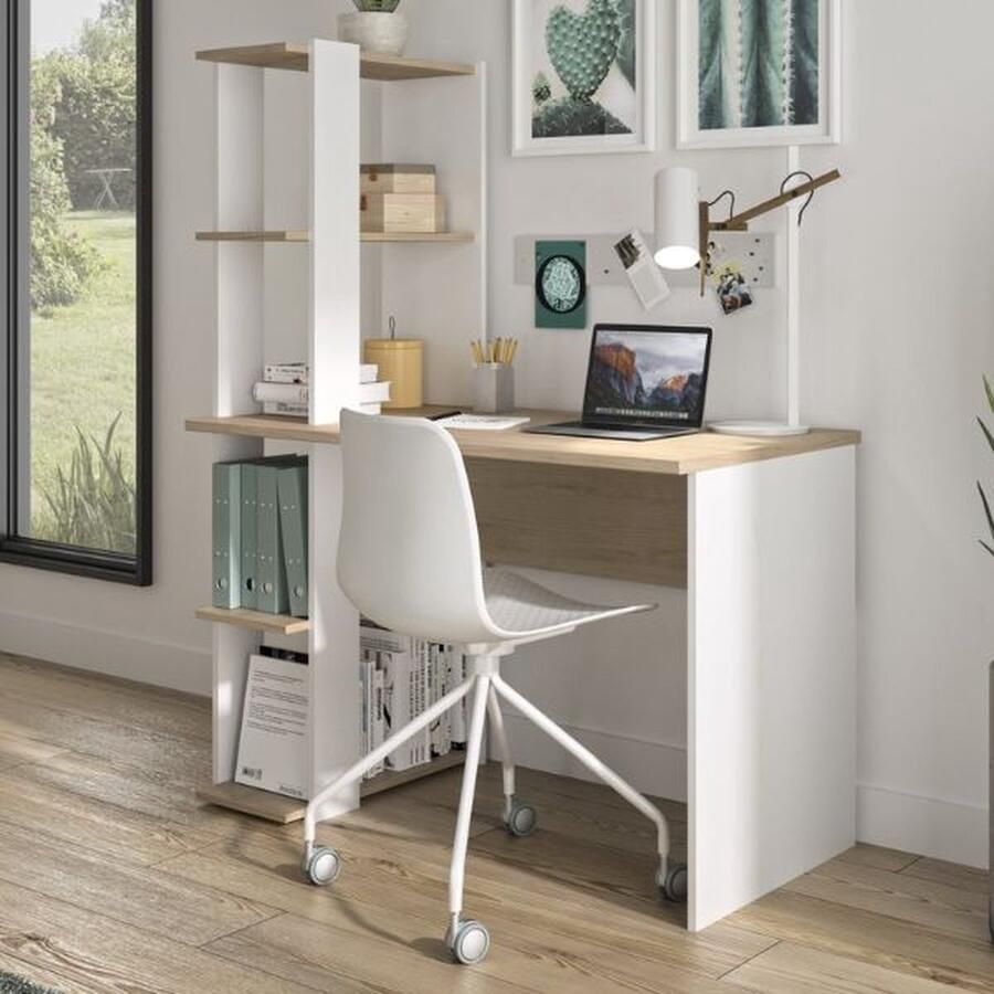Diagone Bureau 115 cm Wit
