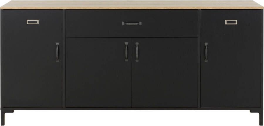 Diagone Dressoir Antraciet 180x40x82 cm