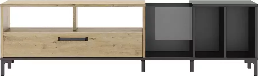Diagone Meuble TV ARGUIN avec rangements L190 cm Fabrication Française - Foto 2