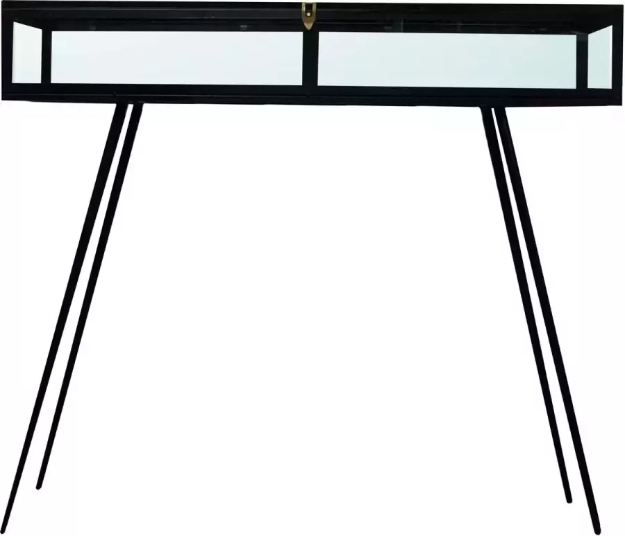 Dijk Natural Collections DKNC Kast Rihanna Metaal 88x29.5x78cm Zwart