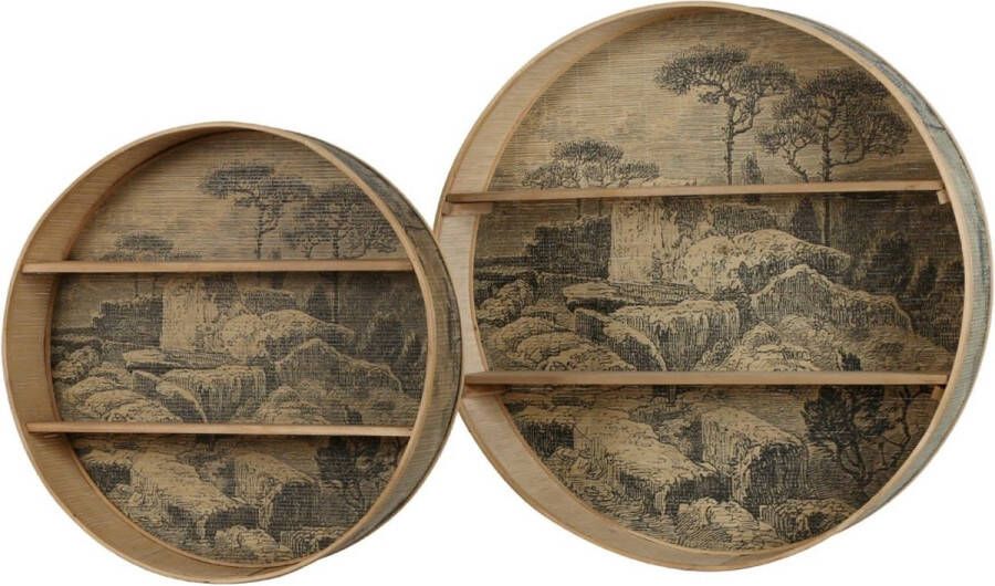 Dijk Natural Collections DKNC Wandrek San Francisco Bamboe 76x15x15cm Beige