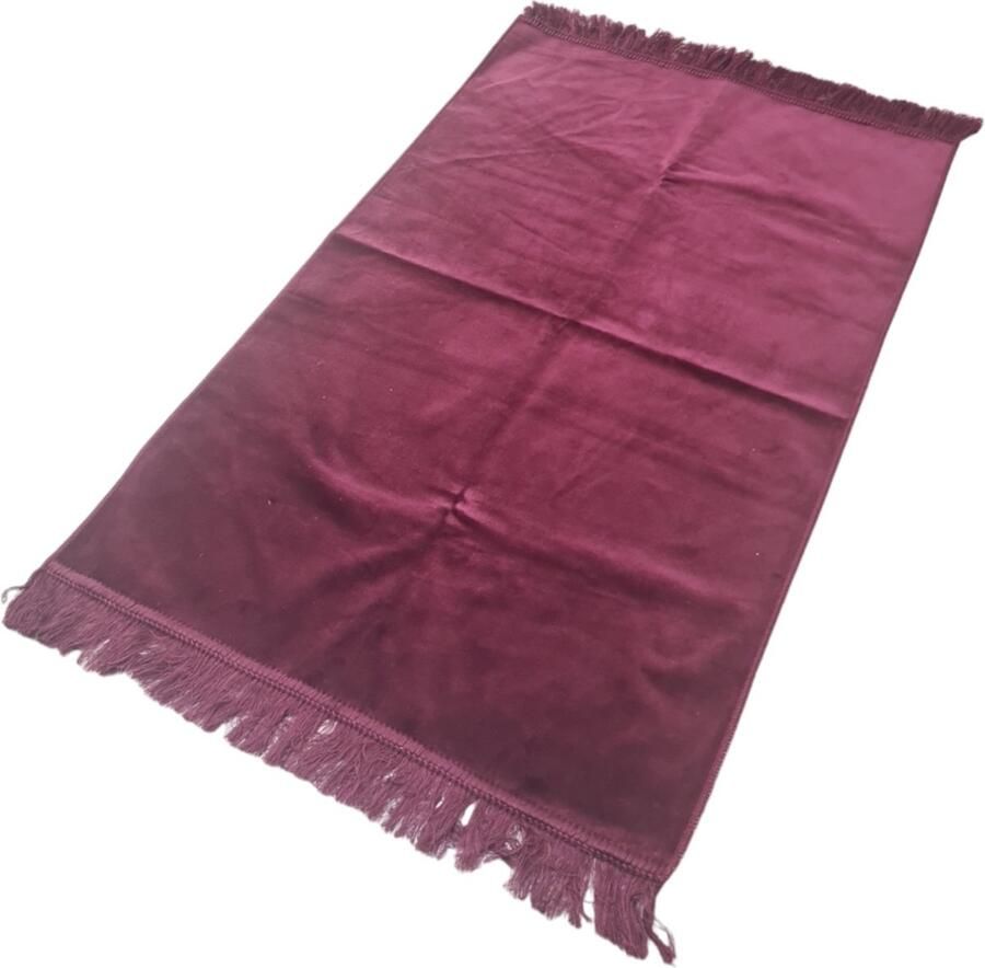 Dilara Gebedskleed Bordo Prayer Mat Bordo