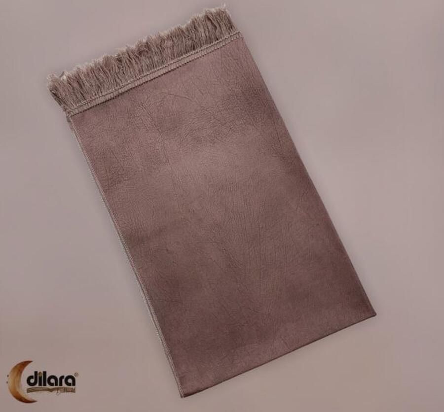 Dilara Leren Motief Gebedskleed Oud Roze