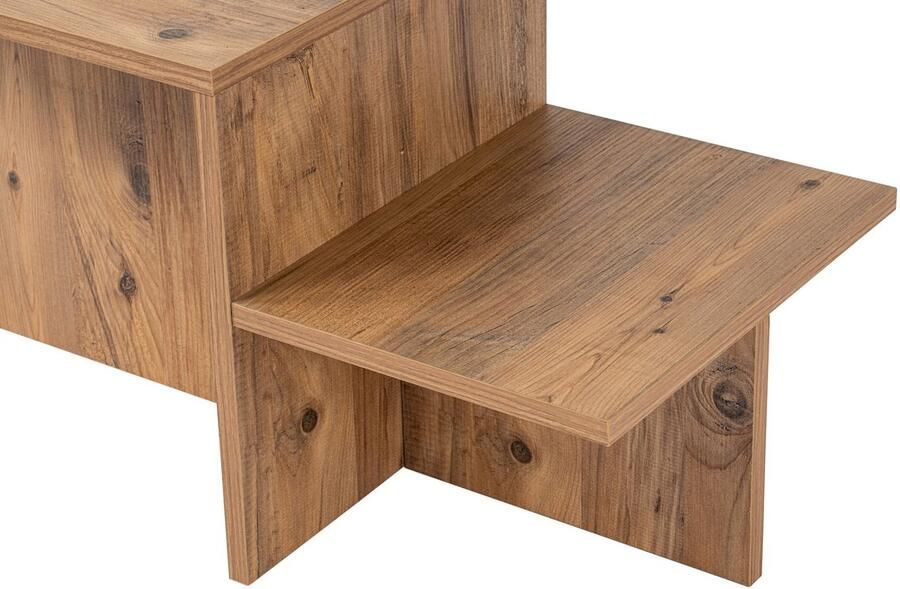 Dimehouse Asir Salontafel 80 x 40 x 40 cm Atlantische Kiefer