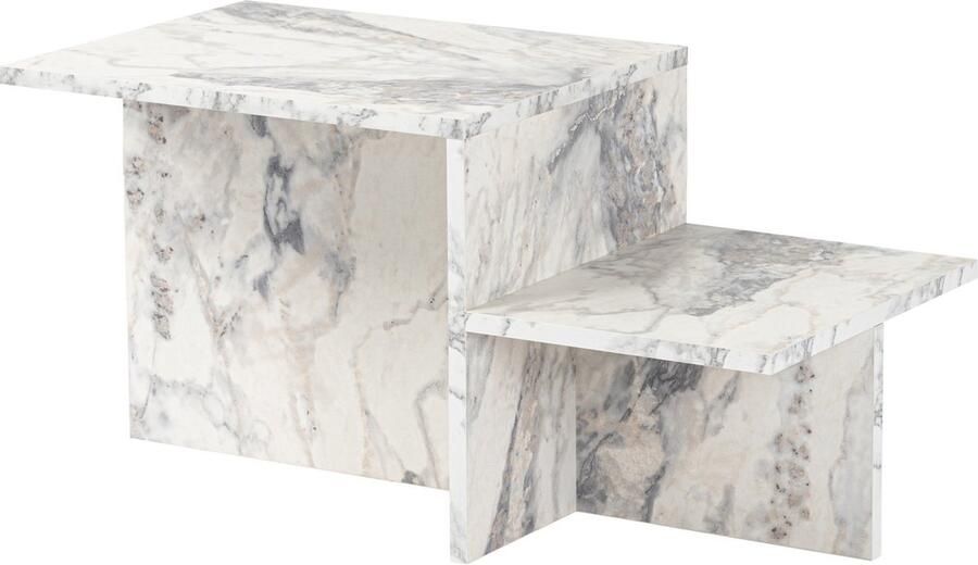 Dimehouse Asir Salontafel Freesienmarmor 90 x 40 x 45 cm