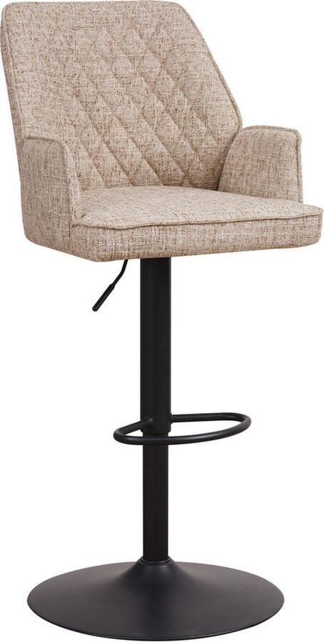 Dimehouse Barkruk Novan chenille beige